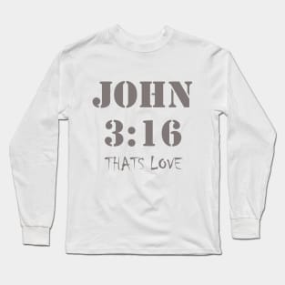 John 316 Long Sleeve T-Shirt